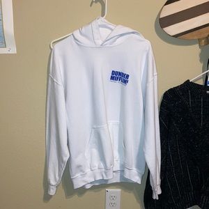 Dundee Mifflin Paper Company White Hoodie